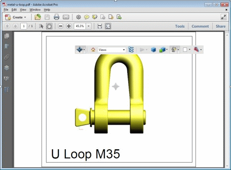 Adding Interactivity to 3D PDFs from AutoCAD